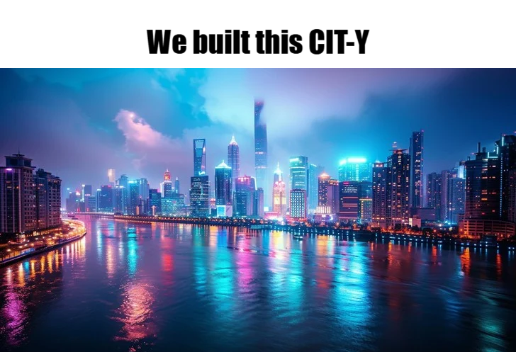 weekly spin meme built this city