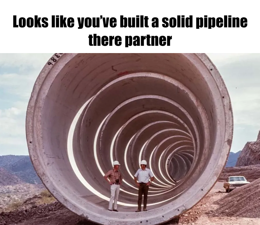 weekly spin pipeline meme
